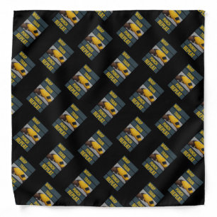 Boxing Boxer Training Quote Wrap Train Repeat Bandana