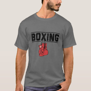 Boxing Boxing Champ Vintage Gloves Boxers Gift T-Shirt