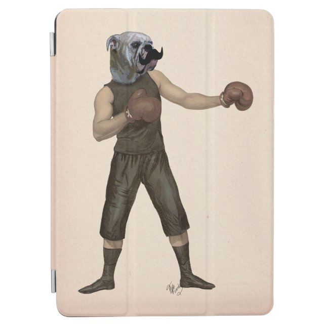 Boxing Bulldog Full 2 iPad Air Cover (Front)