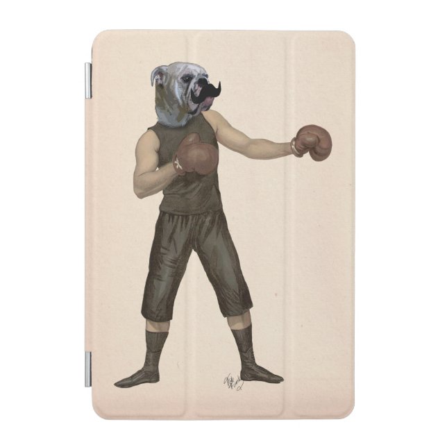 Boxing Bulldog Full 2 iPad Mini Cover (Front)