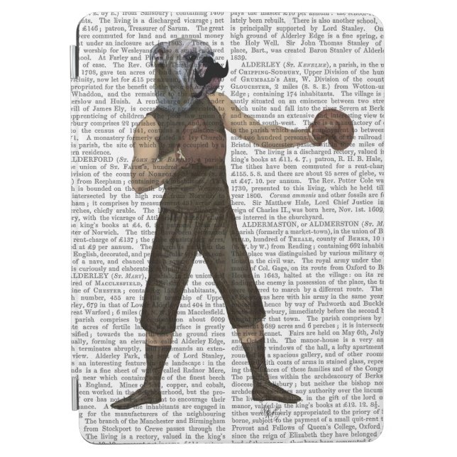 Boxing Bulldog Full iPad Air Cover (Front)