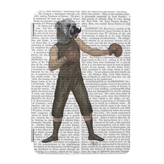 Boxing Bulldog Full iPad Mini Cover (Front)
