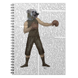 Boxing Bulldog Full Notebook
