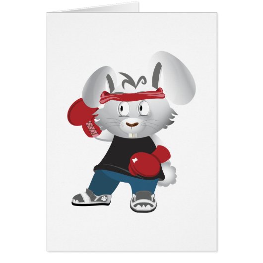 Boxing Bunny Cards (Front)