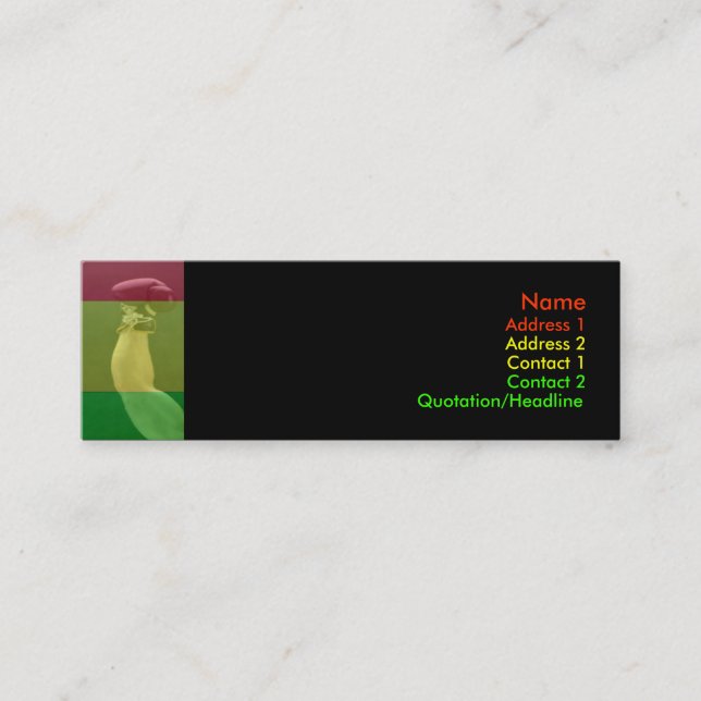 Boxing Business Card (Front)