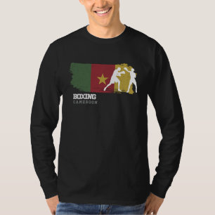 Boxing Cameroon Combat Sports Fighter Boxing T-Shirt