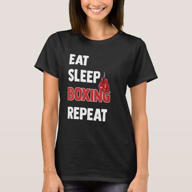 Boxing Canvas Sparring Match Coach 5 T-Shirt (Front)