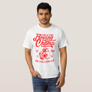 Boxing Champ: Vintage Boxing Design T-Shirt