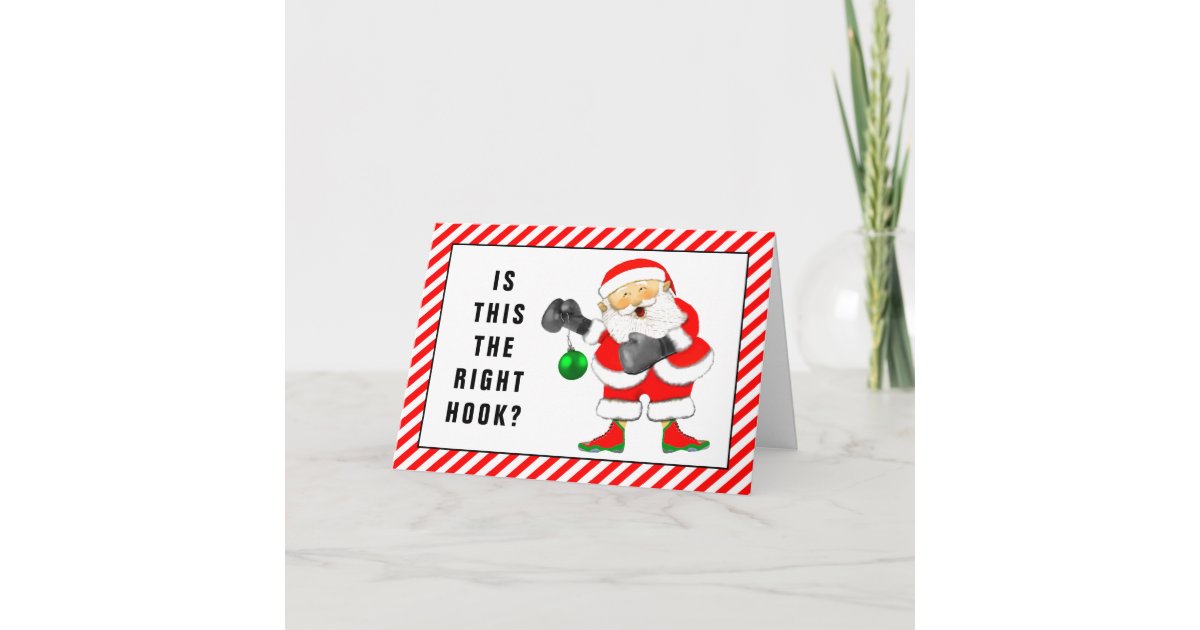 Boxing Christmas Holiday Card