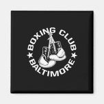 Boxing Club Baltimore Gloves Graphic For A Boxing  Magnet