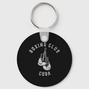 Boxing Club Cuba Gloves Fighter  Keychain