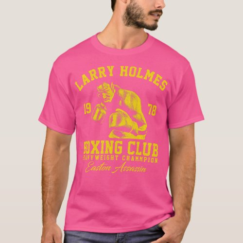 Boxing Club Larry Holmes Golden T_Shirt