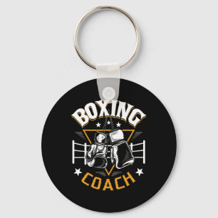 Boxing Coach - Kickboxing Kickboxer Gym Boxer 1 Keychain