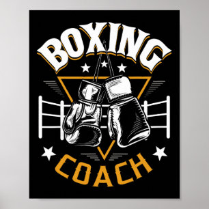 Boxing Coach - Kickboxing Kickboxer Gym Boxer  Poster