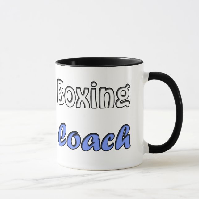 Boxing Coach Mug (Right)