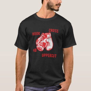 Jab Cross Hook Uppercut Unisex Boxing Shirt Boxing Shirts Boxing