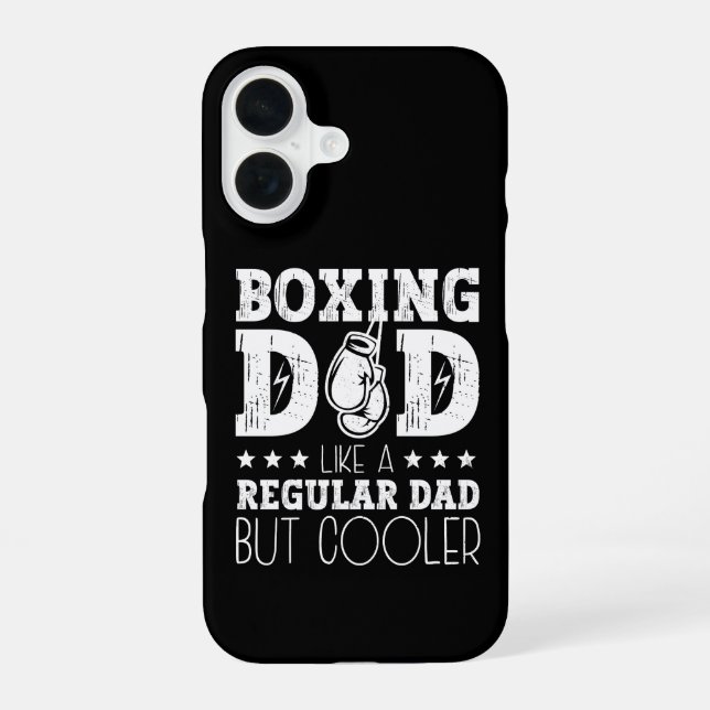Boxing Dad Like A Regular Dad But Cooler Iphone Case (Back)