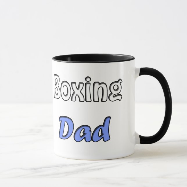 Boxing Dad Mug (Right)