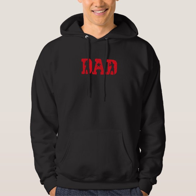 Boxing Dads Boxer Boxing  Trainer Coach Hoodie (Front)