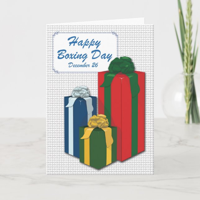 Boxing Day Card (Front)