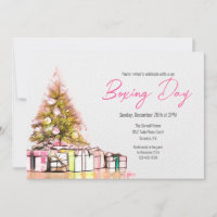 Boxing Day Invitations