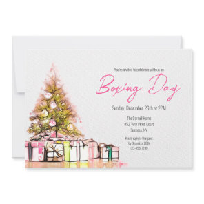 Boxing Day Invitations