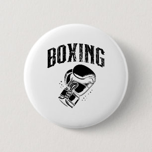 Boxing Day Love Boxing Training Coach Fighter 6  Button