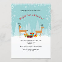 Boxing Day Party Invitation