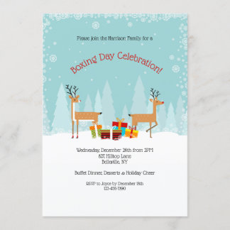Boxing Day Party Invitation