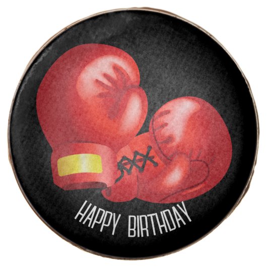 Boxing Design Dipped Oreo Cookie (Front)