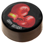 Boxing Design Dipped Oreo Cookie (Angled)