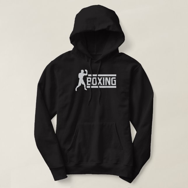 Boxing Design for Boxers in the Boxing Gym Boxer H Hoodie (Design Front)