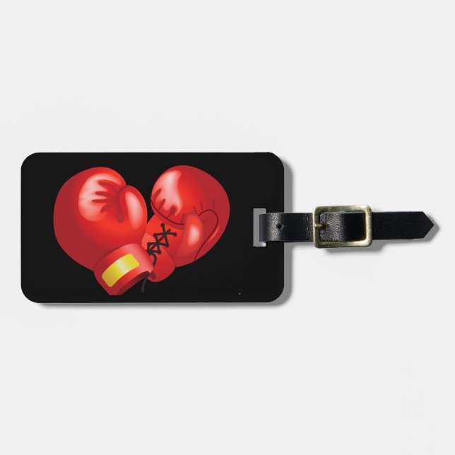 Boxing Design Luggage Tags (Front Horizontal)