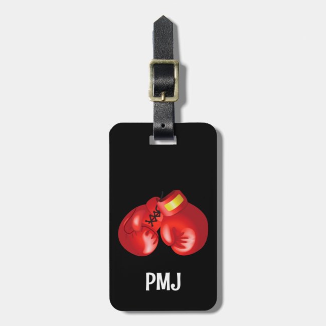 Boxing Design Luggage Tags