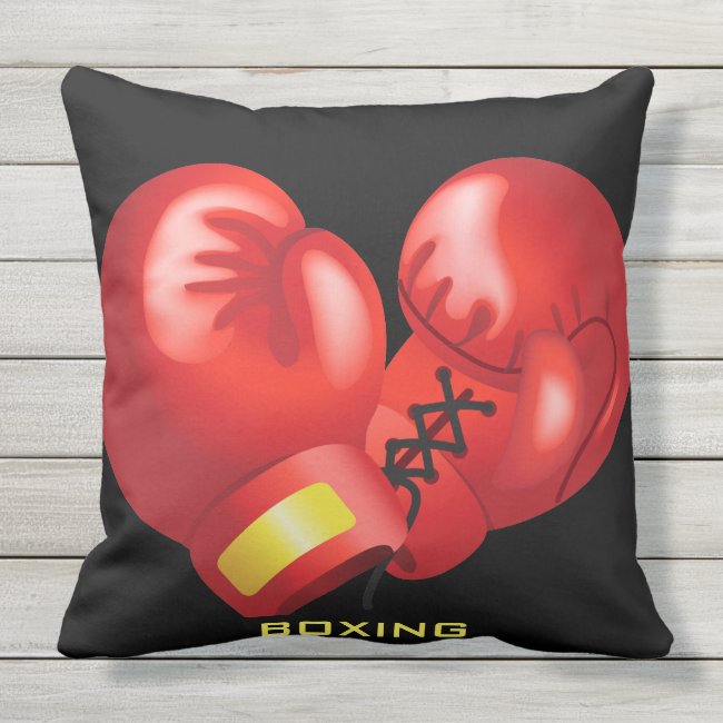 Boxing Design OUTDOOR pillow