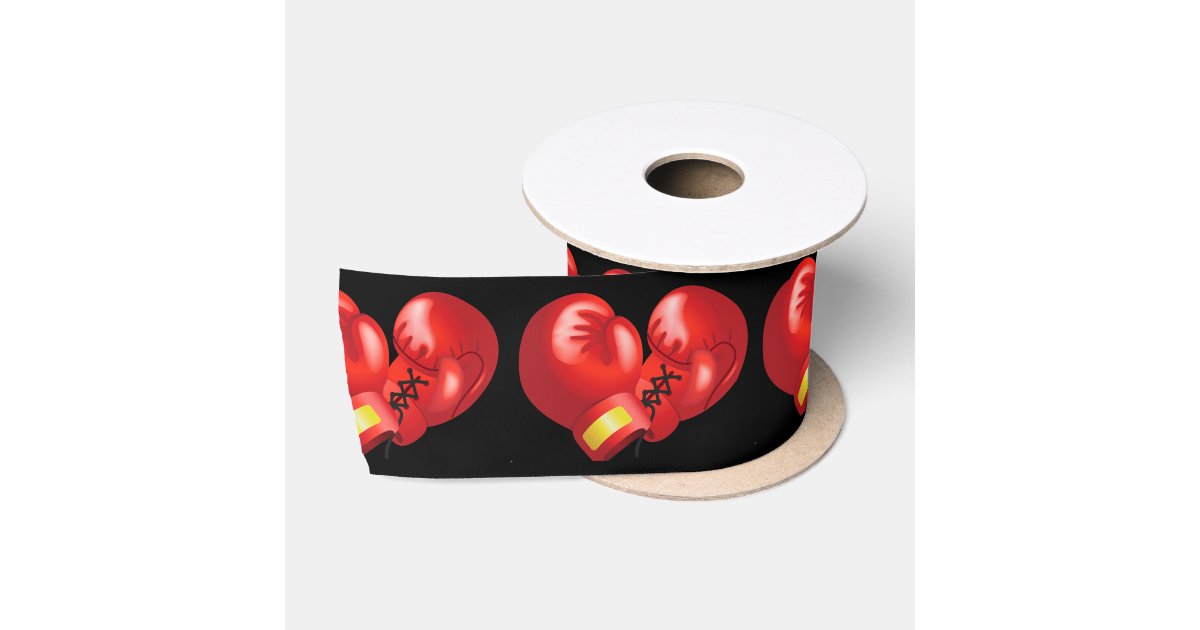 Boxing Design Ribbon | Zazzle