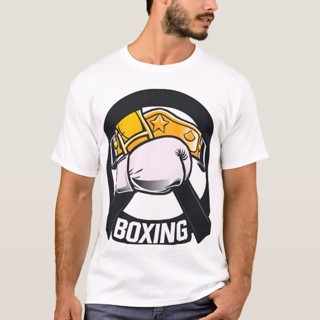 Boxing Design T-Shirts (Front)