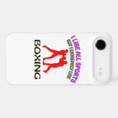 Boxing designs Case-Mate iPhone case (Back (Horizontal))