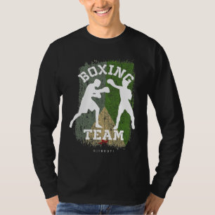 Boxing Djibouti Combat Sports Fighter Boxing T-Shirt