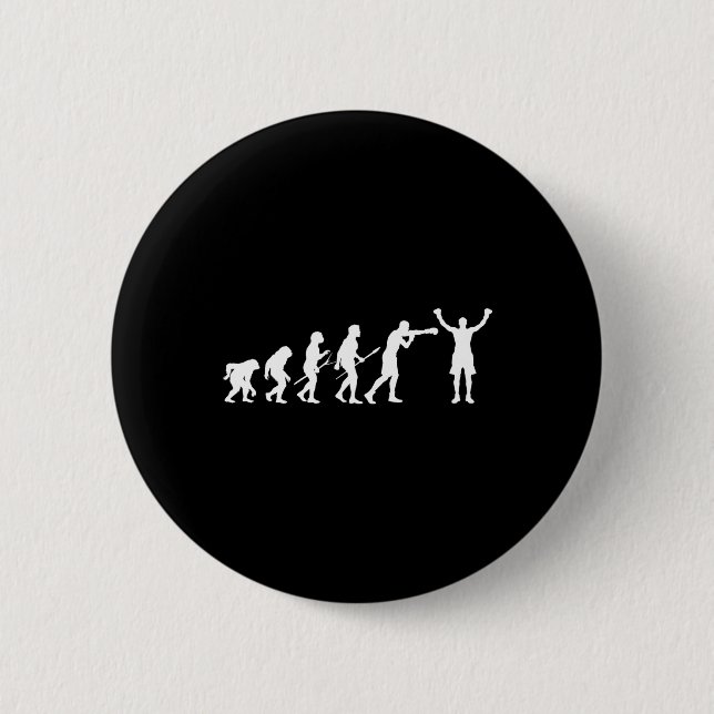 Boxing Evolution - Boxing Lover Boxer Kickboxing F Button (Front)