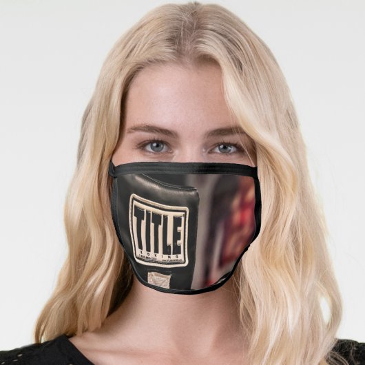 boxing face mask (Worn Her)