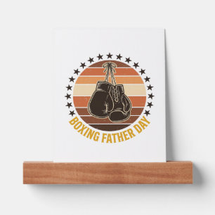 Boxing Father Day Vintage Gloves Shirt Design_1 Picture Ledge