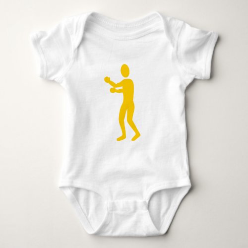 Boxing Figure _ Amber Baby Bodysuit