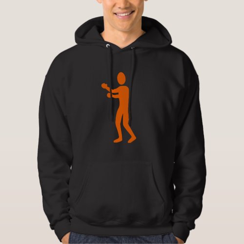 Boxing Figure _ Orange Hoodie