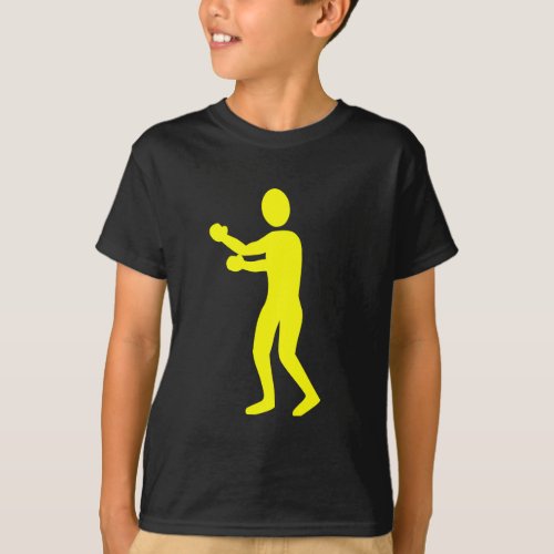 Boxing Figure _ Yellow T_Shirt