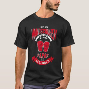 Boxing For Dad Boxer I Boxing Gloves T-Shirt