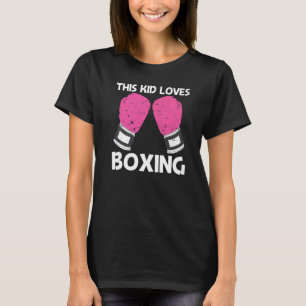 Boxing For Kids Boys Boxer Sparring Match T-Shirt