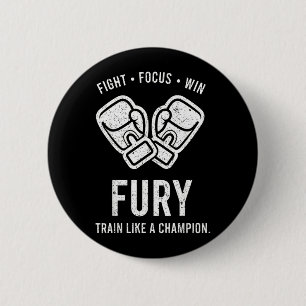 Boxing Fury Fight Focus Win Train Like Champion Button
