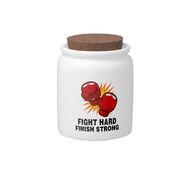 Boxing-gift  candy jar (Front)