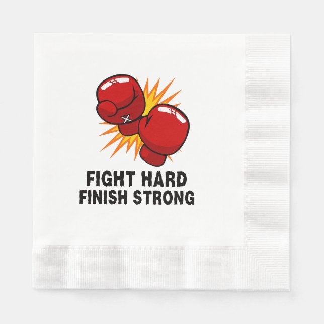 Boxing-gift  napkins (Front)
